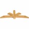 Ekena Millwork Davenport Rough Sawn Timber Gable Bracket, Western Red Cedar, 84"W x 31"H x 4"D x 6"F, 9/12 Pitch GBW084X31X0406DAV00RWR - alternate 5